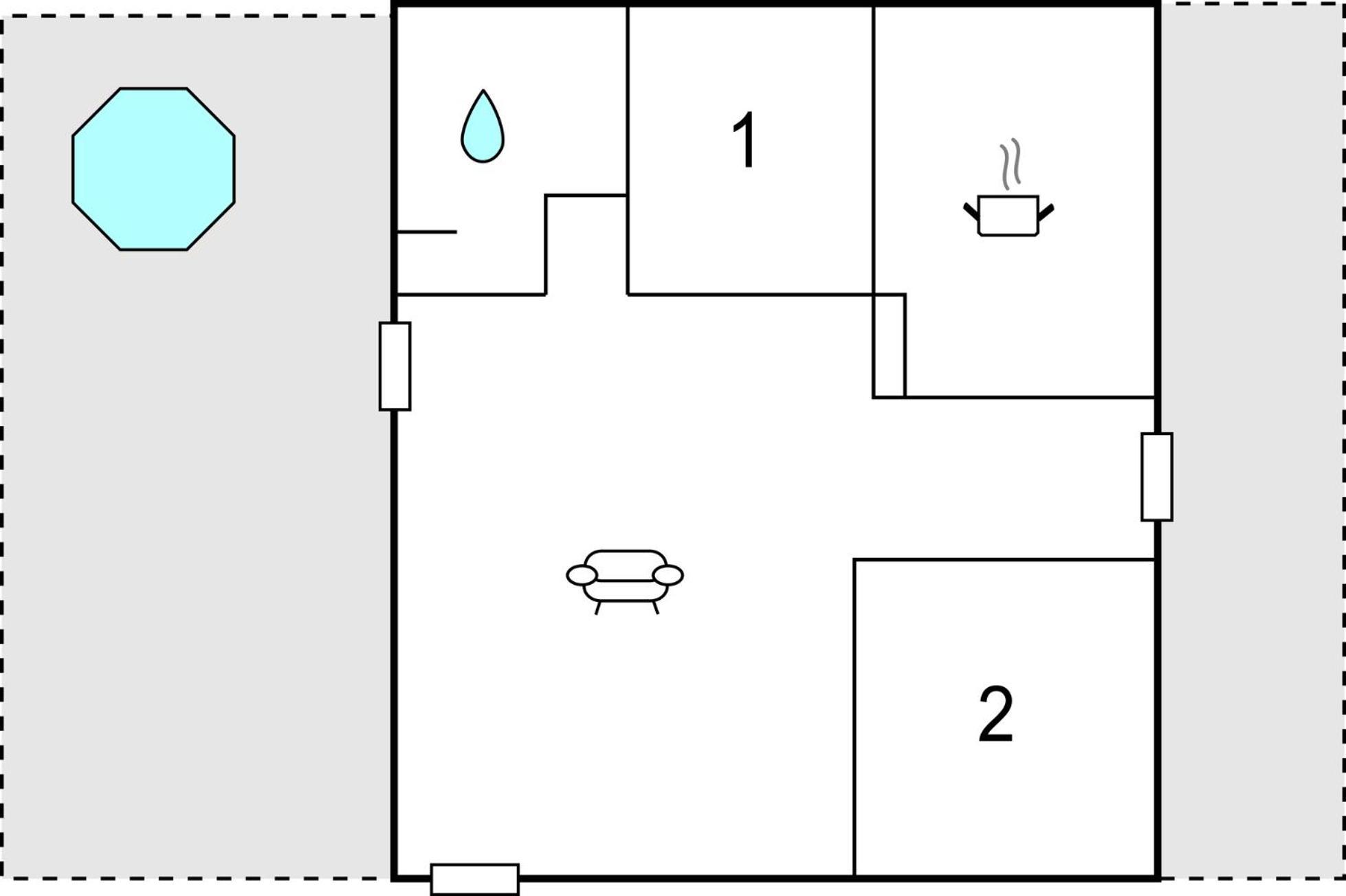 Nice Home In Sunne With Jacuzzi Alvsatern エクステリア 写真